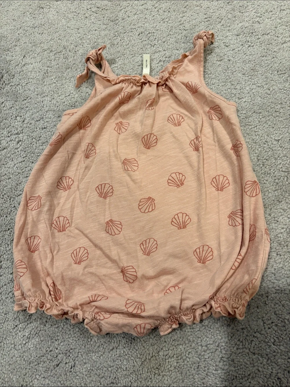 Rylee + Cru Shell Print Baby Romper 24 mo